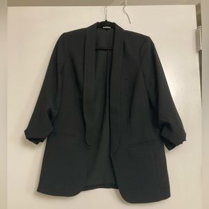 Black Tuxedo Style blazer from Express